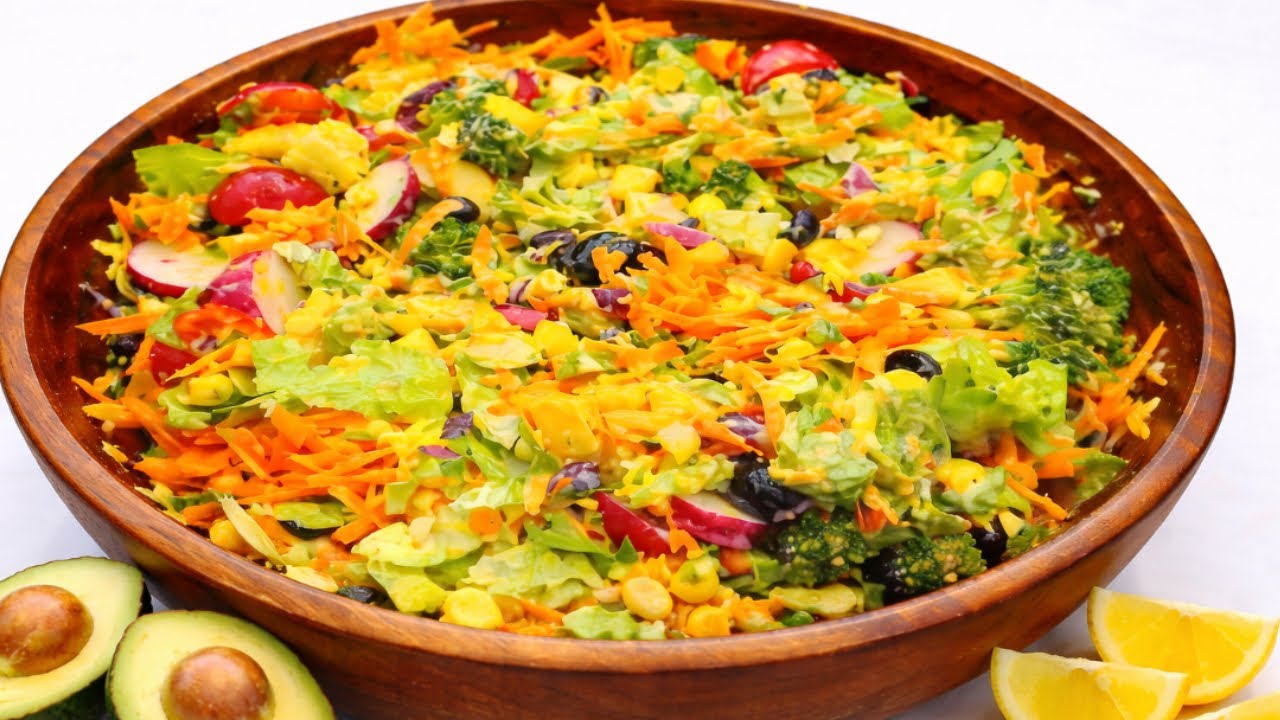 Loaded with Fresh and Vibrant ingredients, this Mexican Salad is so easy and delicious!!