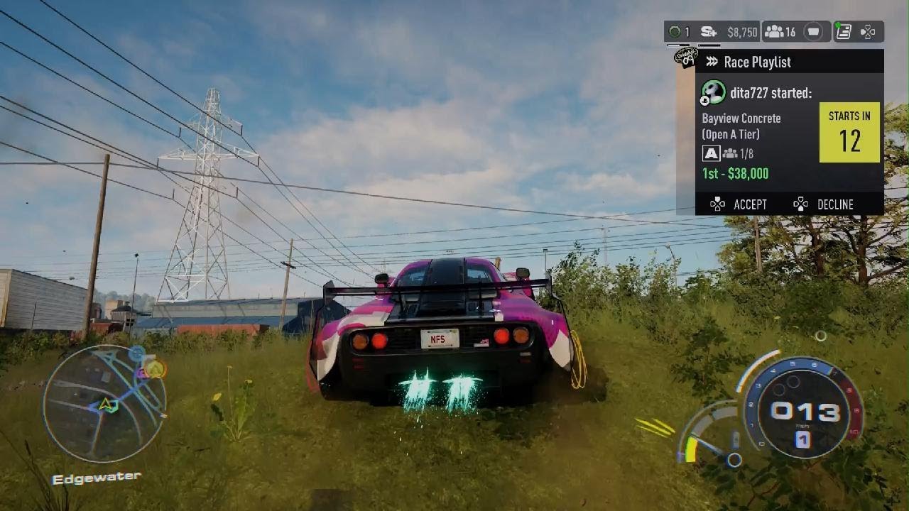 Need for Speed Unbound Damn Train 2
