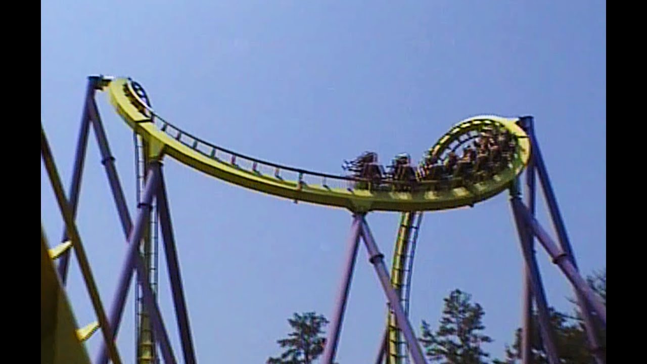 Medusa (Bizarro) (2006 Off-Ride Footage and POV) - Six Flags Great Adventure New Jersey USA