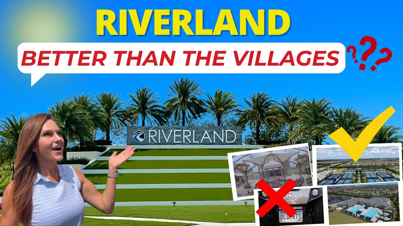 Dlaczego wszyscy opuszczają The Villages FL i przenoszą się do Riverland w Port St. Lucie na połu...