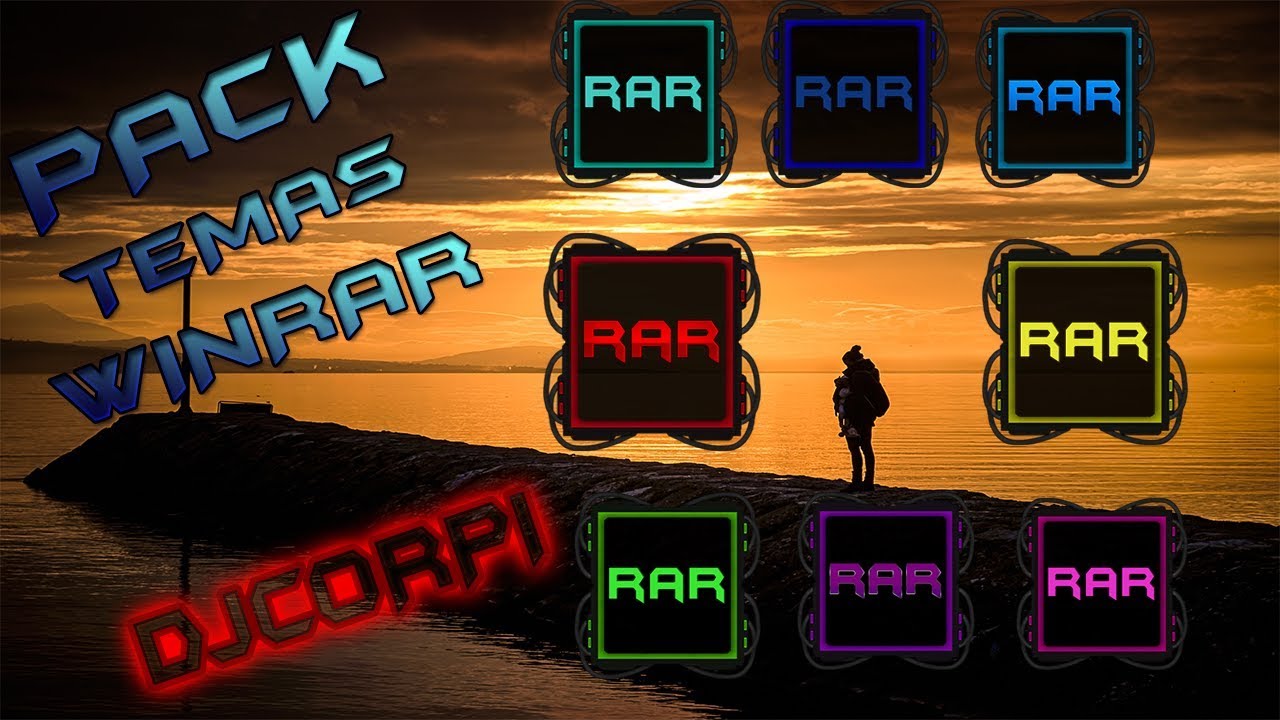 EL MEJOR PACK DE TEMAS WINRAR #2018