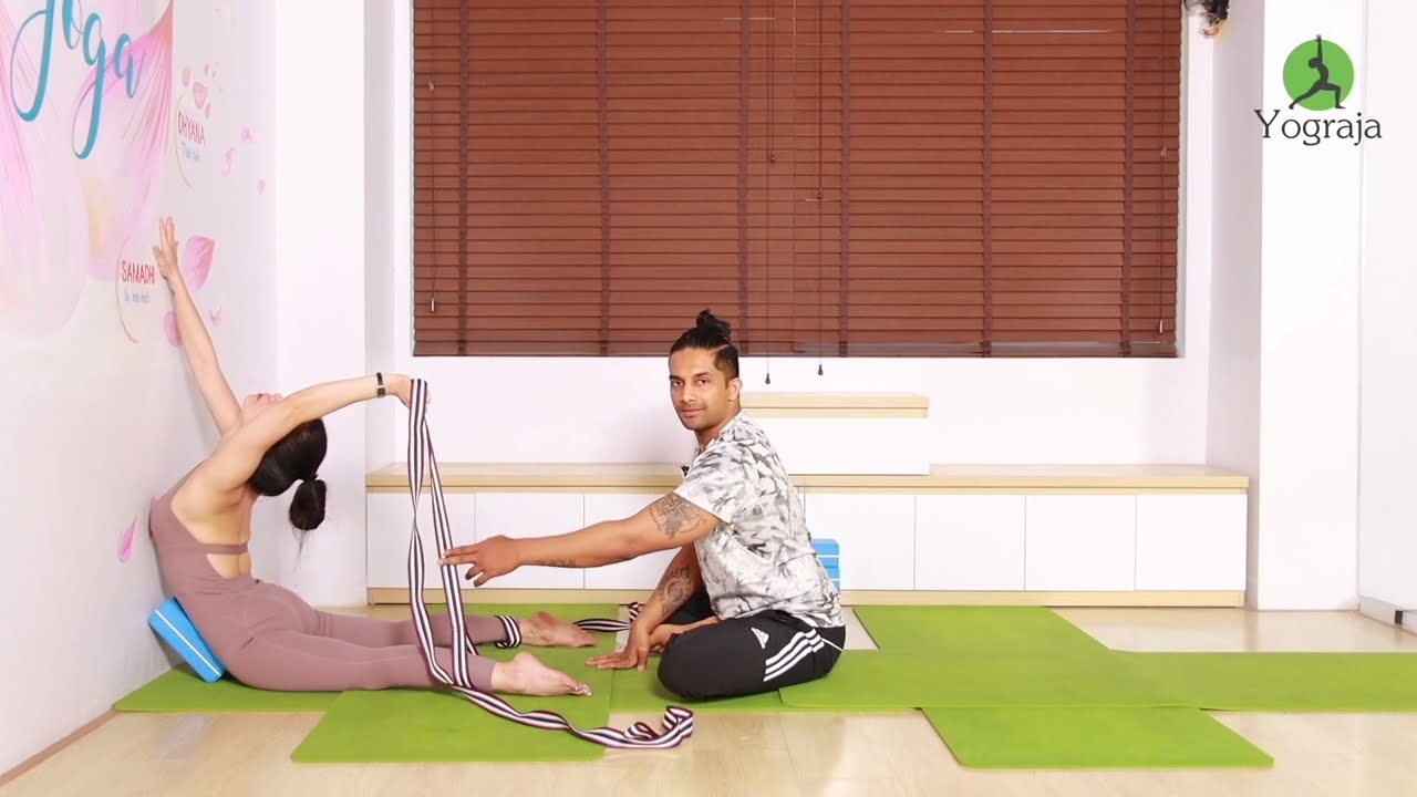 Practice this drills to improve backbend flexibility and shoulder flexibility | Yograja