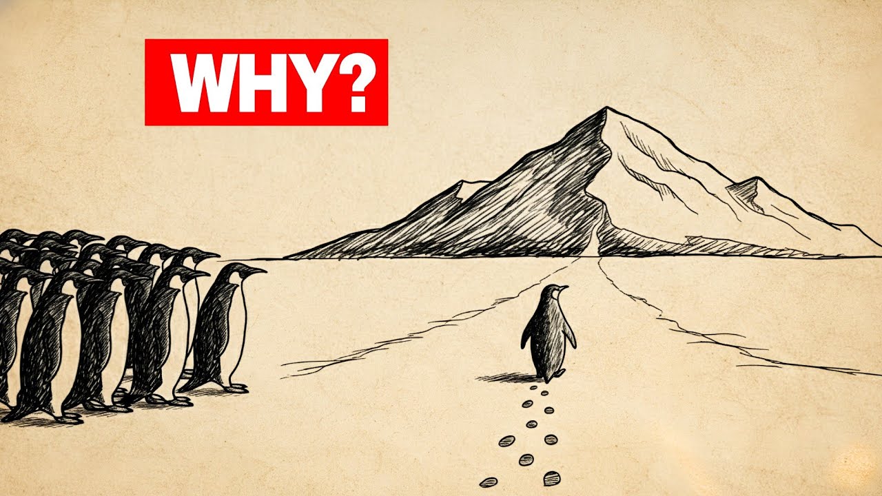 PSYCHOLOGY OF THE PENGUIN WHO WALK TOWARD THE MOUNTAINS