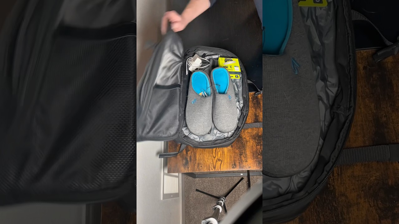 This is Airpack, the self sealing. This is why I hate flying.