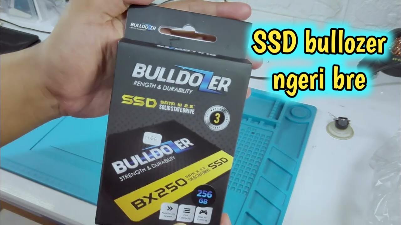 UNBOXING SSD BULLDOZER