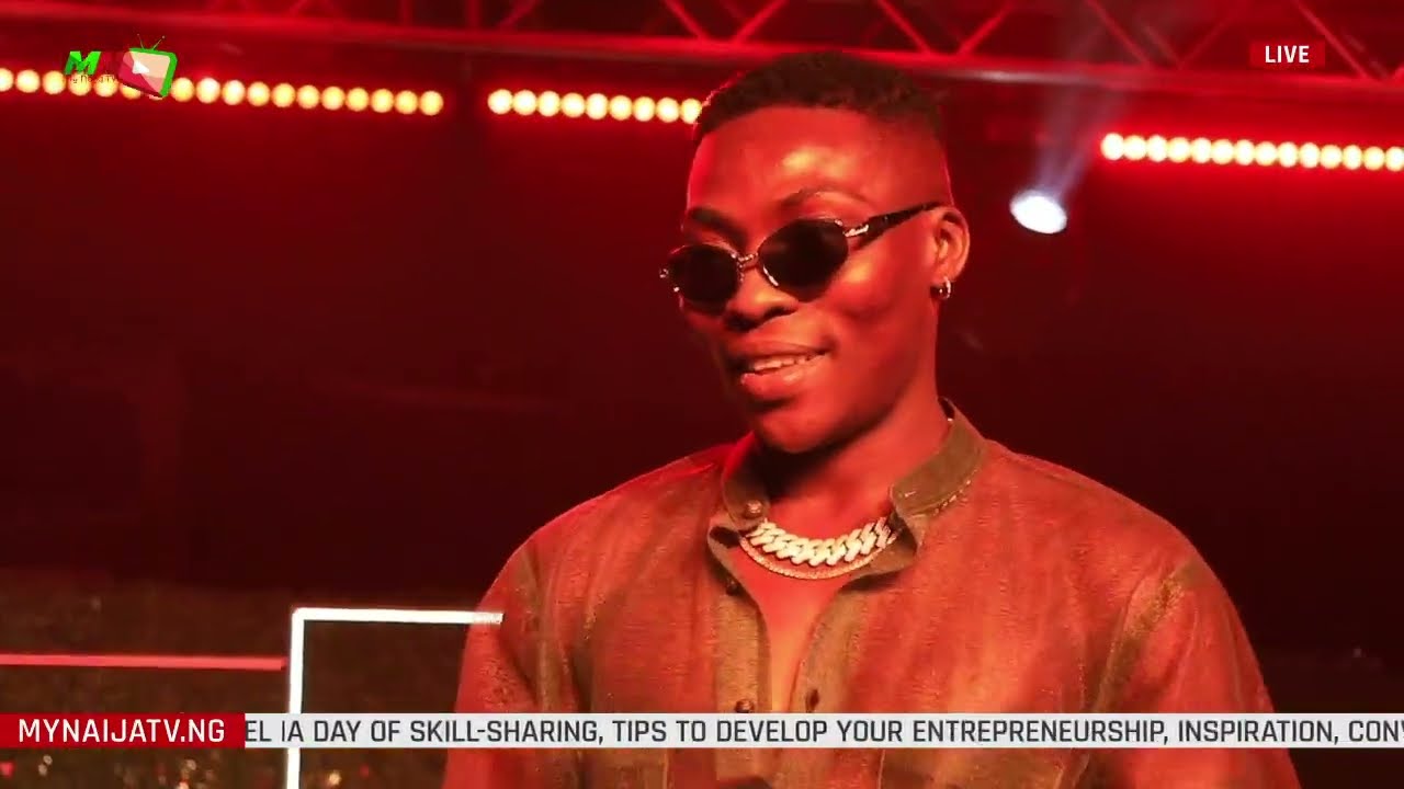 Reekado Banks Live Performance at YouTube Africa Month 2022 , YouTube Creator day masterclass