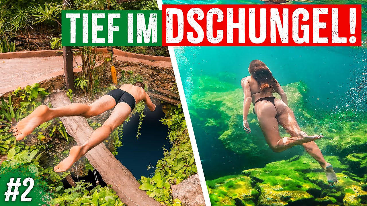 RISKANTER Sprung in ENGES LOCH & WILDE Party! | Wir BESTECHEN Security! | El Schlapo - Tulum, Mexiko