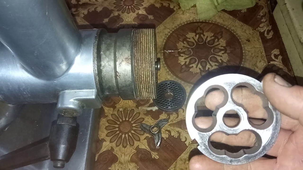 сборка мясорубки EVEREST