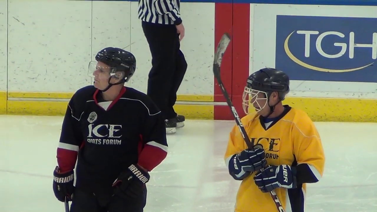 TGH Iceplex Over 50 Hockey Winter 2020 Week 3: Black Aces vs. Gold Knights Highlights (1-19-20)