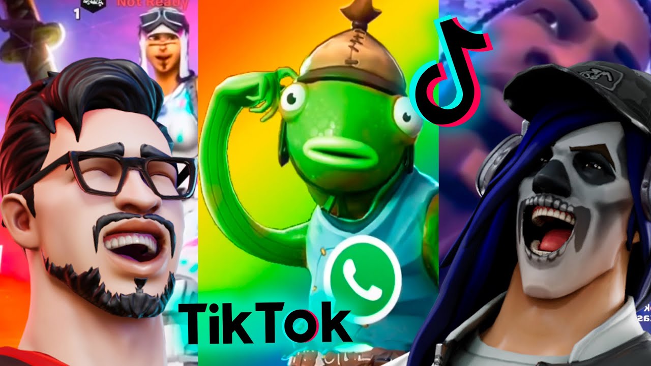 REAGINDO TIK TOKS DE FORTNITE!! KKKKKKKK (droust famoso🤔)