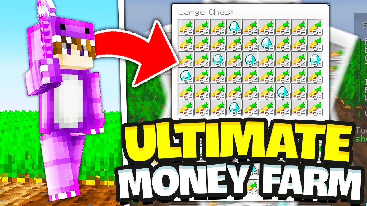 BEST STARTER MONEY MAKING METHOD WITH OP FARM! *TRY NOW* | Minecraft Skyblock (Skyblocky Sun)