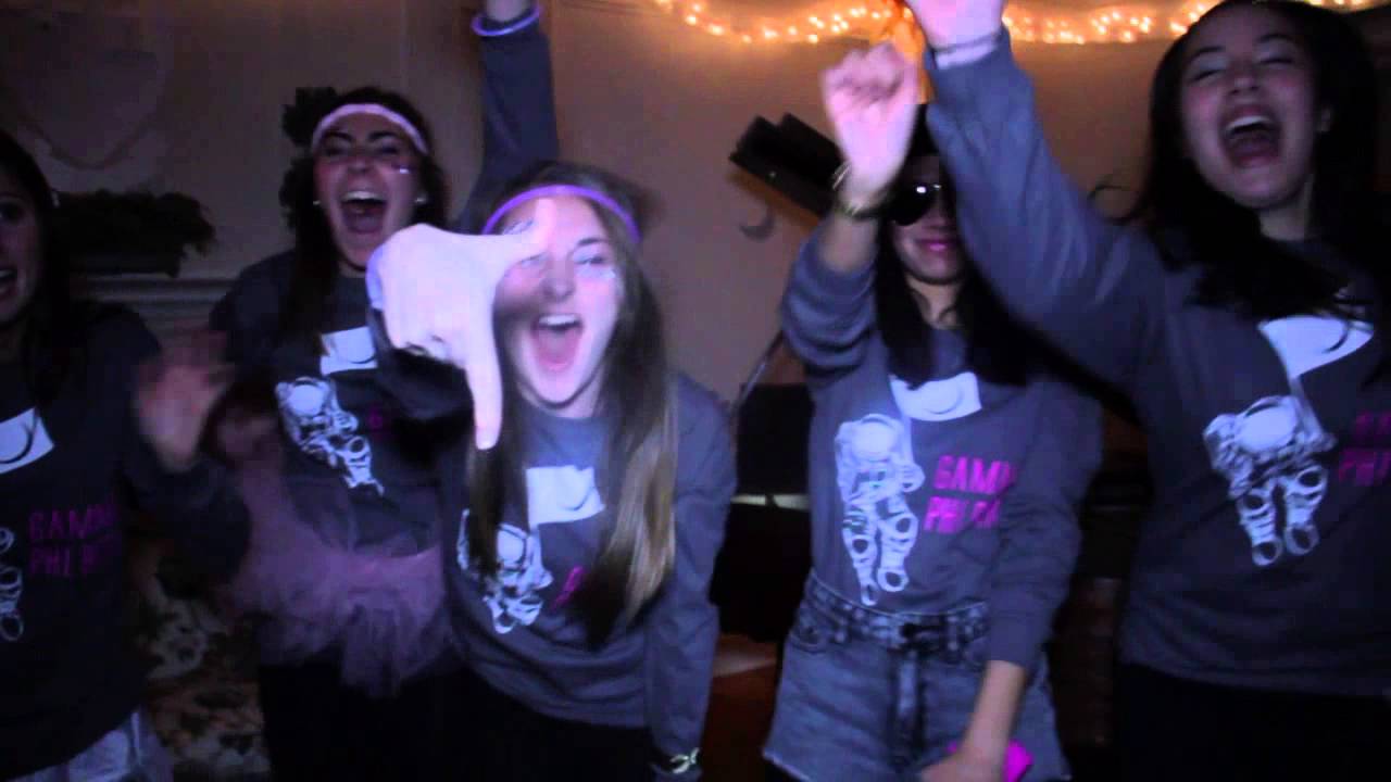 SU Gamma Phi Beta Bid Day 2014