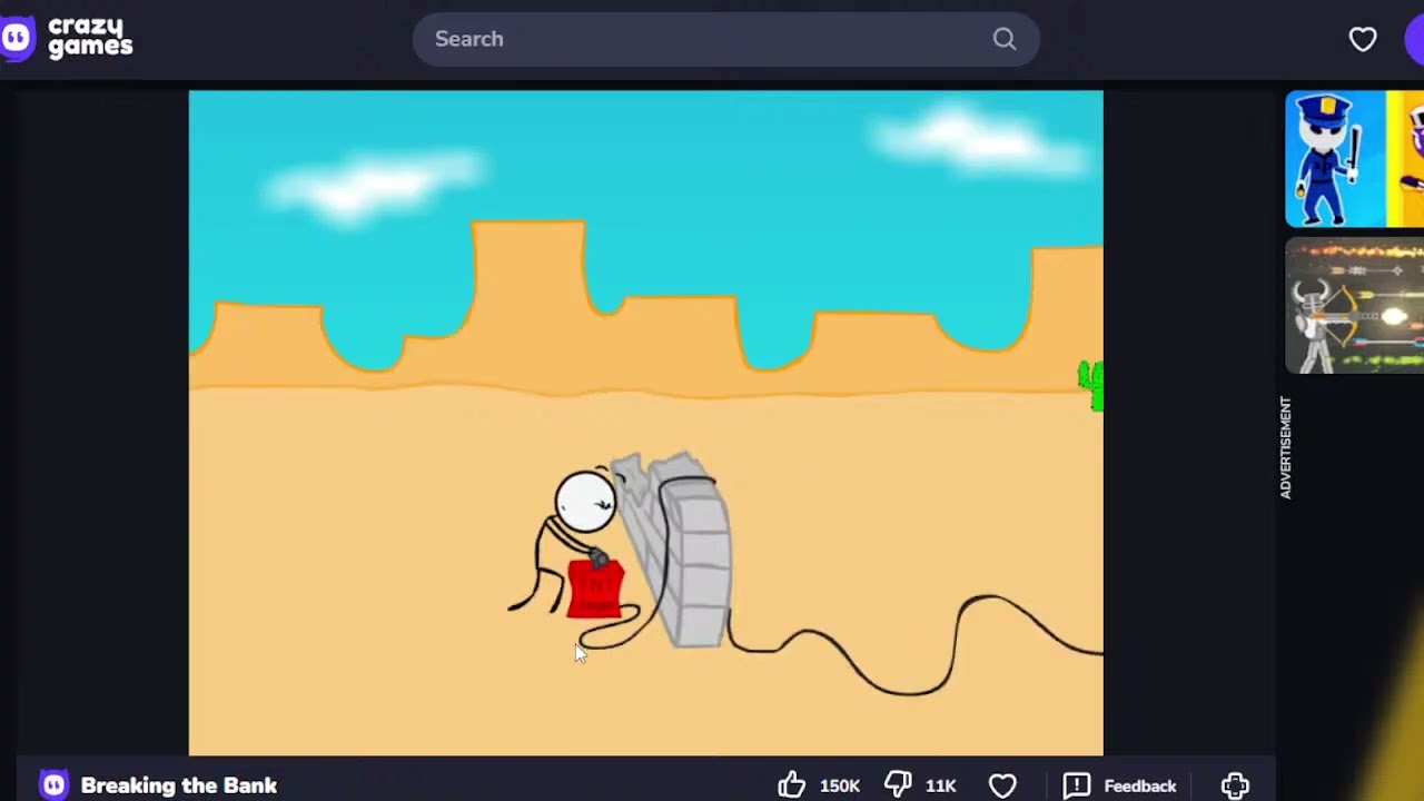 Henry Stickman gaming ep 1 ft.school bus 23 Aiden Watkins 1