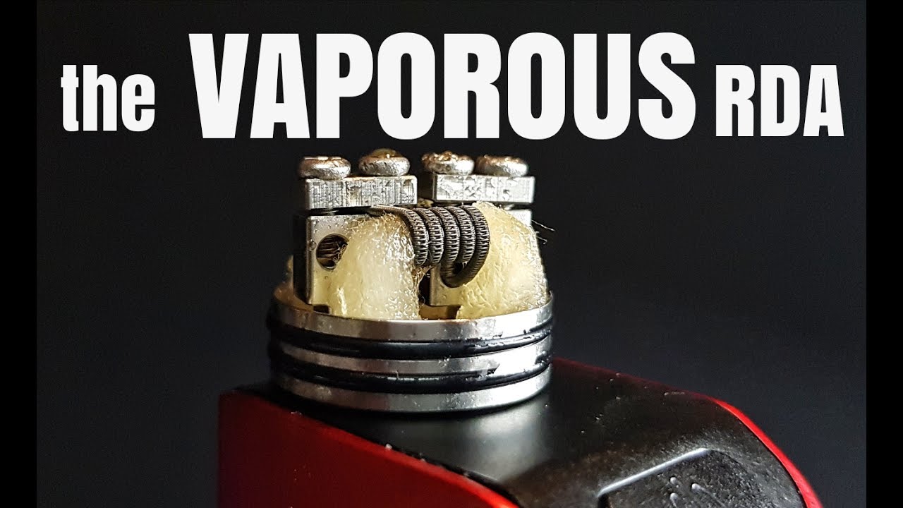 The VAPOROUS RDA from Wotofo - Are 4 holes better than 3?