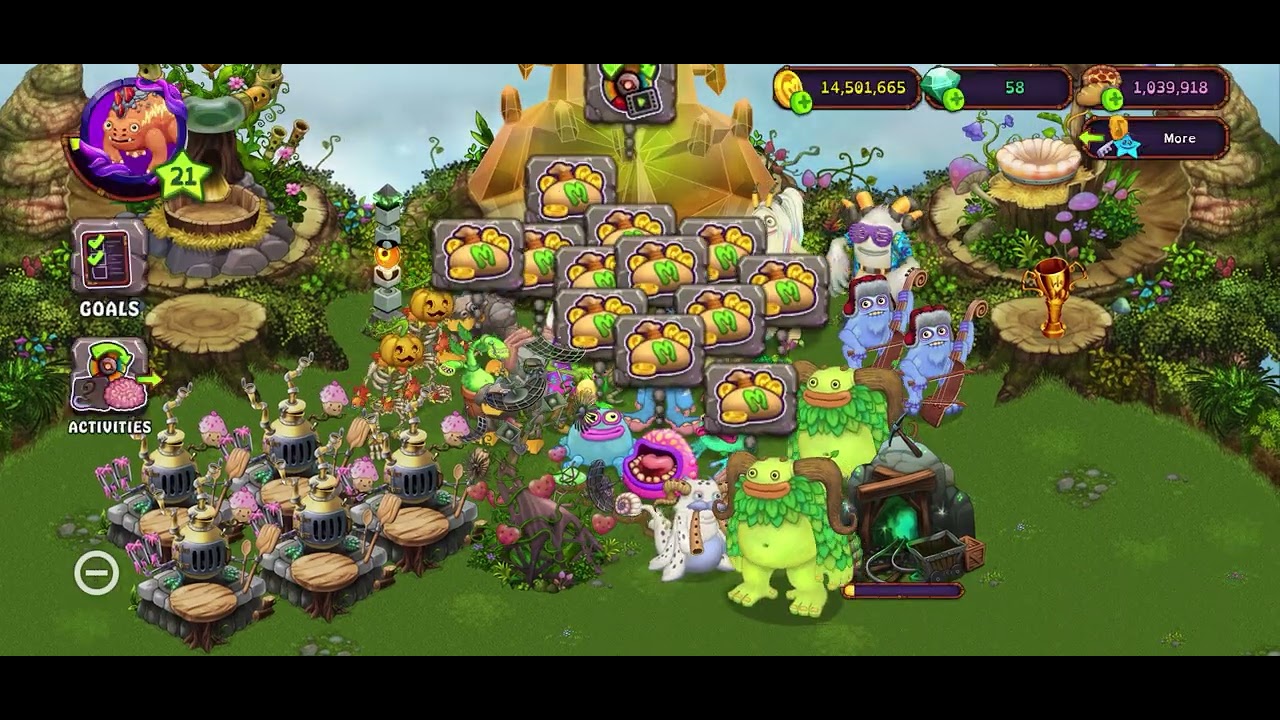 Gabbo showing his MSM islands