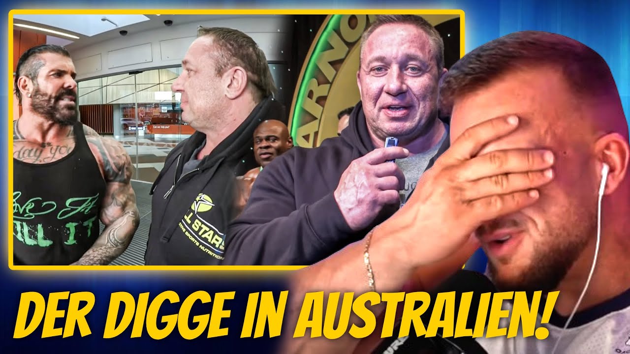 Markus Rühl mit Rich Piana bei den Arnold's In Australien! William Niewiara Live Reaktion