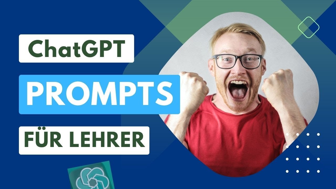 ChatGPT f&uuml;r Lehrer: Der perfekte Prompt f&uuml;r effektive Unterrichtsplanung! | Unterricht mit ChatGPT
