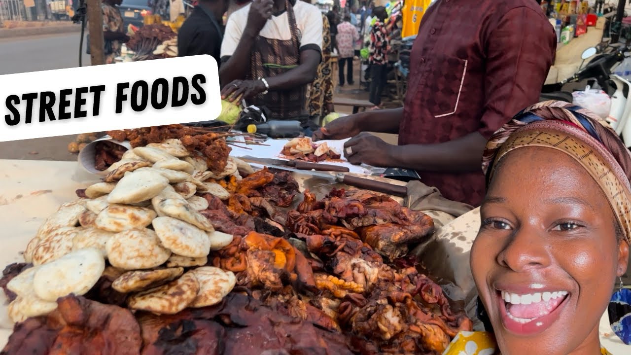 I tried the popular Northern Nigerian Street Food #food