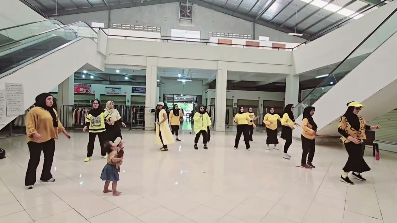 Line dance//Langit masih biru//Central Dance_BTP//Makassar