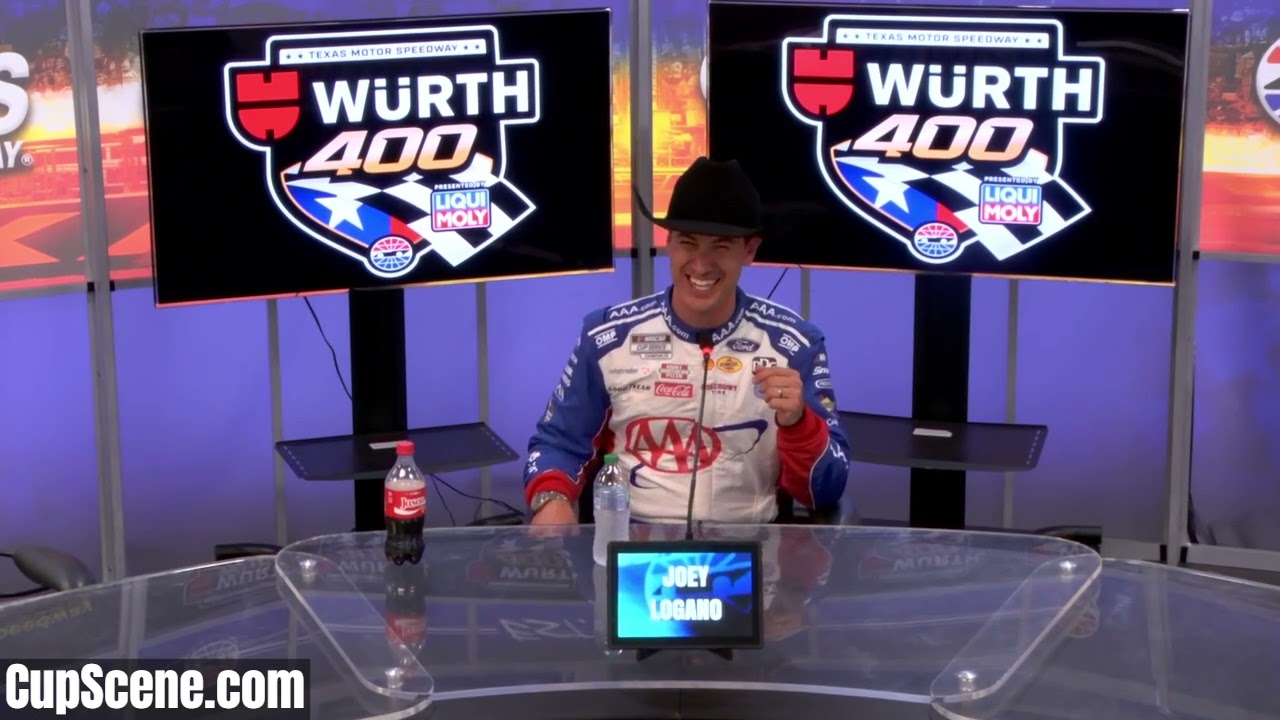 NASCAR at Texas Motor Speedway May 2025: Joey Logano post race
