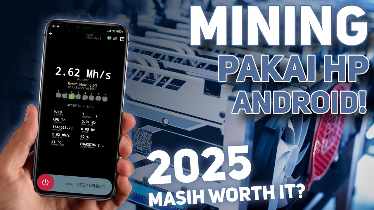 Cara Mining Bitcoin Di HP Android di 2025 | Emang Masih Menguntungkan?