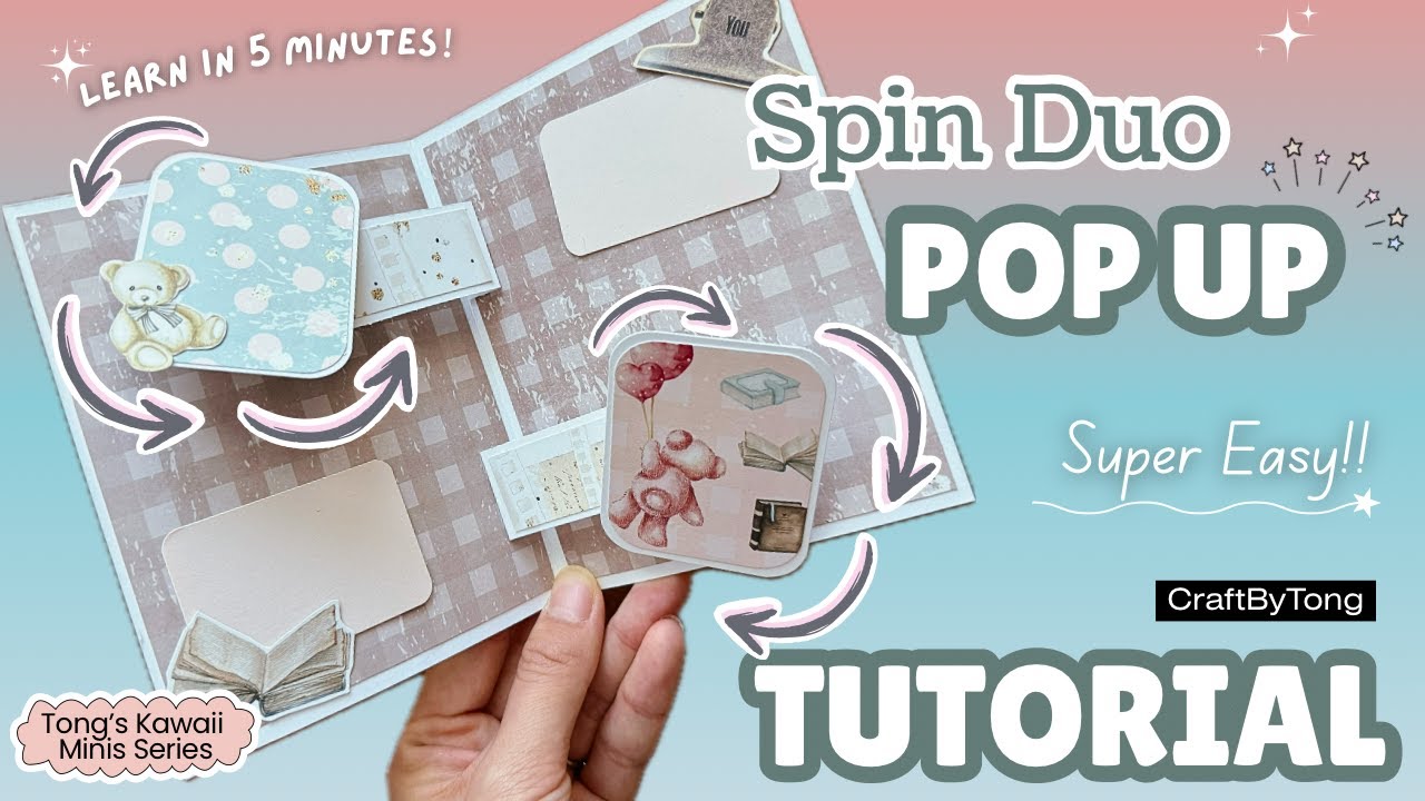 DIY Spin Duo Pop Up ✨ so easy you’ll want to make 10!