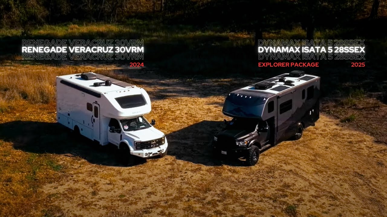 2024 Renegade Veracruz 30VRM & 2025 Dynamax Isata 5 28SSEX Explorer Package