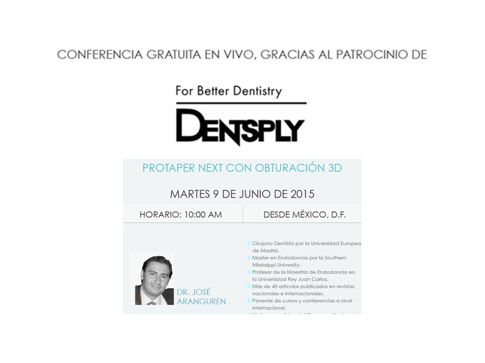 302 PROTAPER NEXT CON OBTURACIÓN 3D