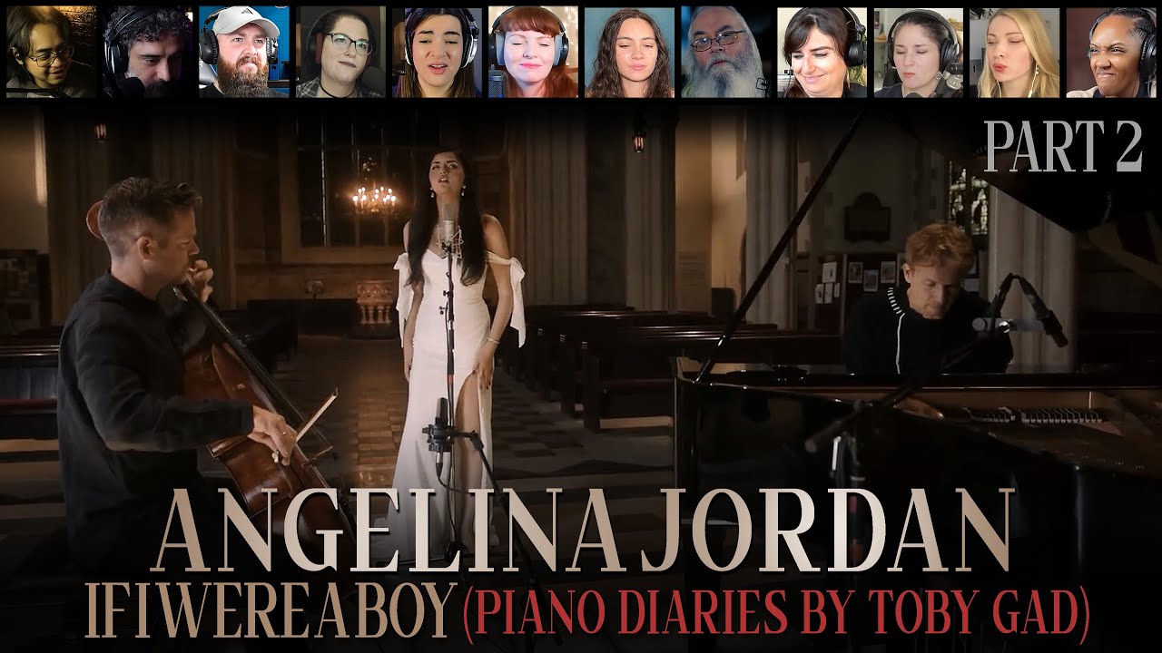 Angelina Jordan If I Were A Boy Piano Diaries by Toby Gad - Reaction Compilation Premium Part 2