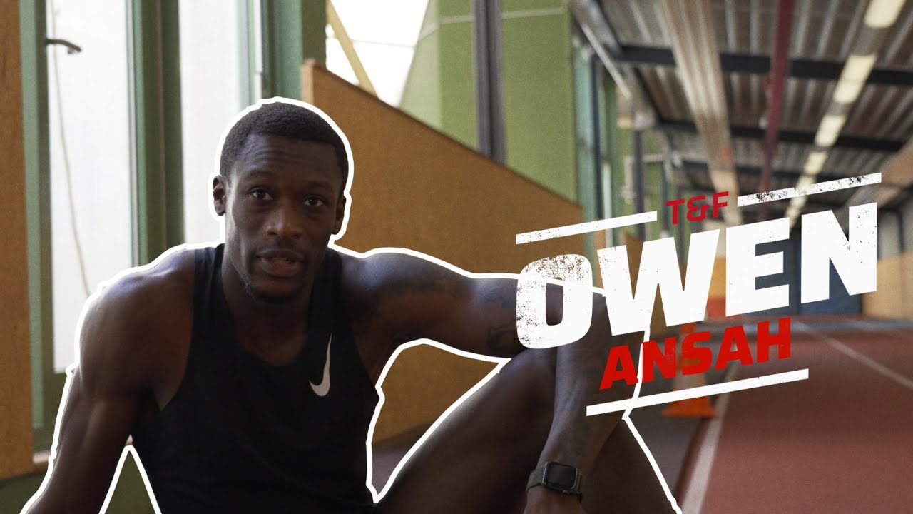 Deutschlands schnellste Sprinter Owen Ansah, Ricarda Lobe Lucas Ansah Peprah im Training. 