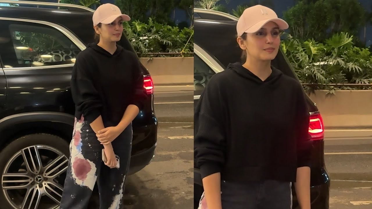 Huma Qureshi Spotted At Airport Departure