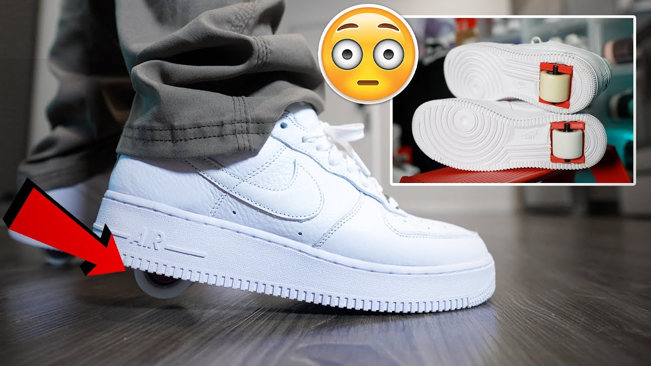 AIR FORCE 1 HEELY CUSTOM 👟✂️ (TUTORIAL)
