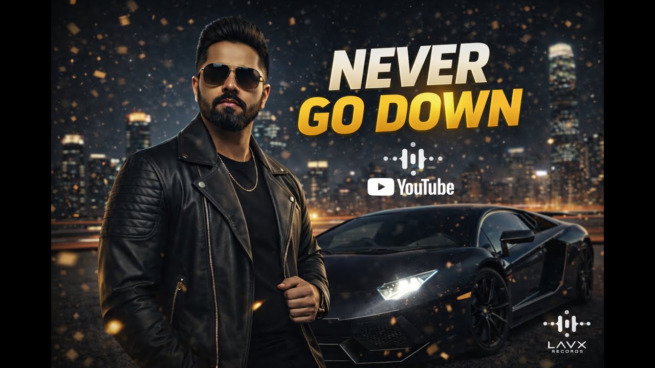 Never Go Down (Official Audio) | Punjabi Hip Hop | Lavx Records