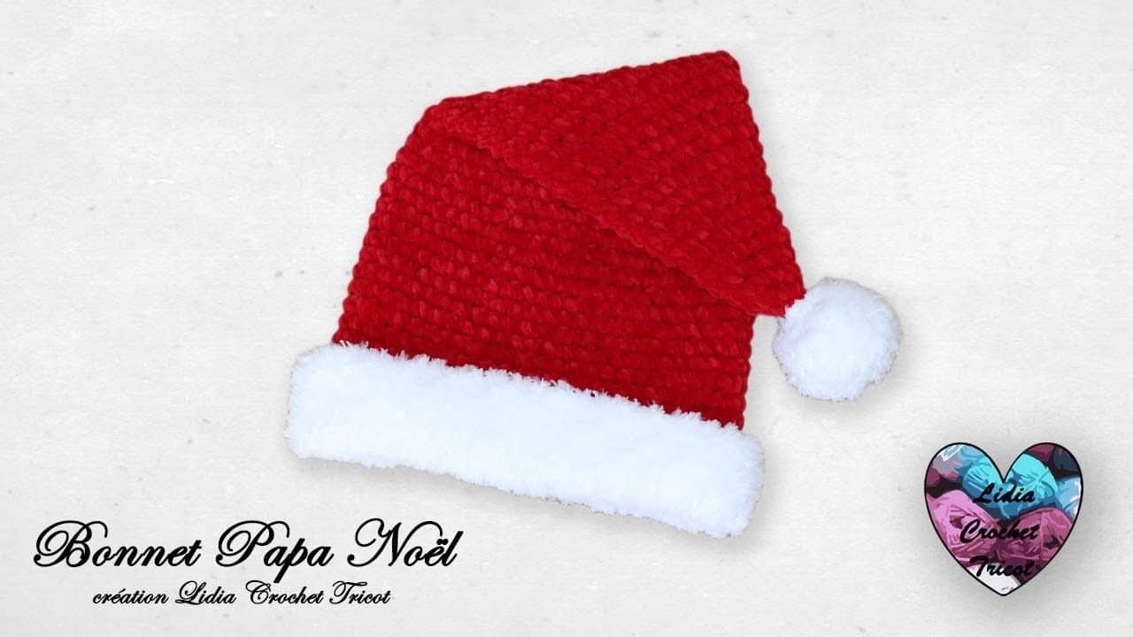 Bonnet Papa Noel tout doux!!! 