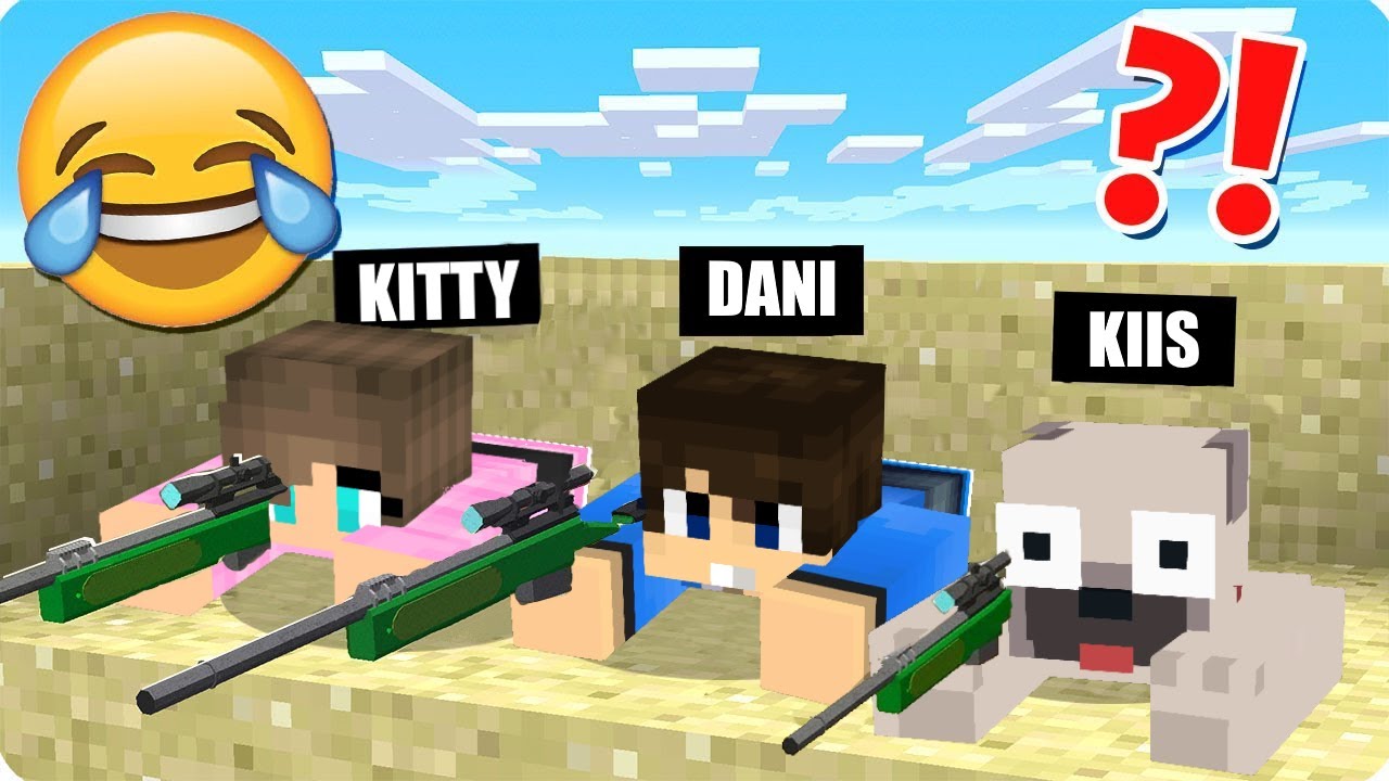 LÁTHATATLAN KATONAI KIHÍVÁS A MINECRAFTBAN!