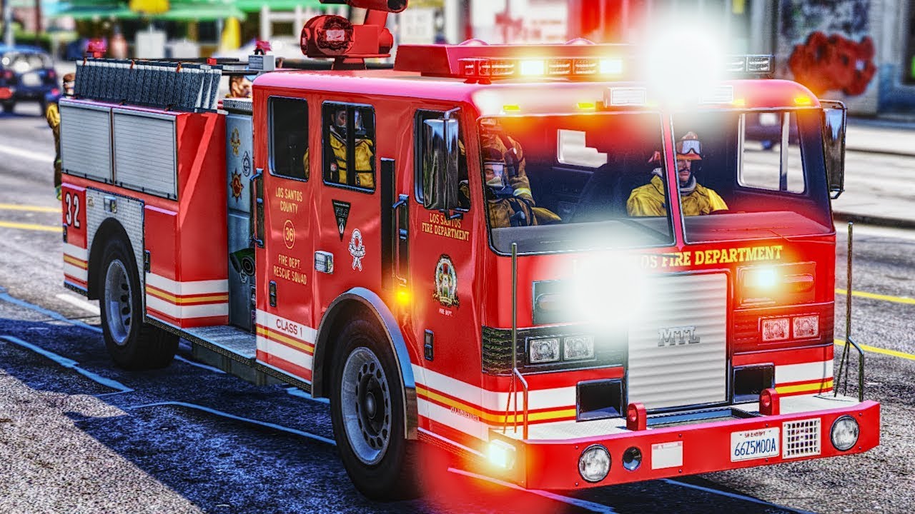 We Became Fire Fighters but Started Fires Instead in GTA 5! (GTA V Funny Moments)