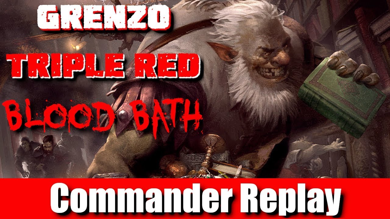 Grenzo Havoc Raiser - Triple Red Bloodbath vs Krenko, Valduk, Karametra