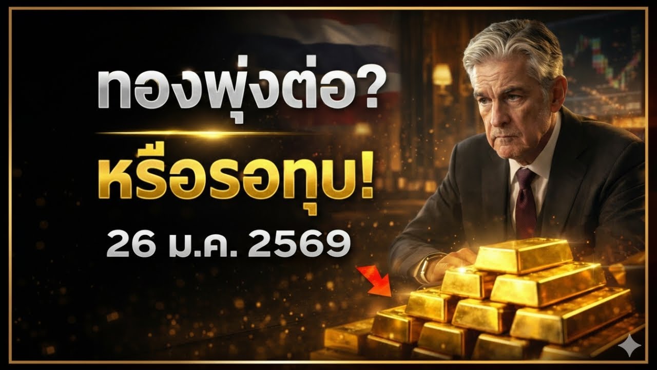 [ด่วนที่สุด] ทองพุ่งต่อหรือโดนทุบ? เจาะลึก ข่าวราคาทองคำวันนี้ พร้อมแผนรับมือเจ้ามือ 26 ม.ค