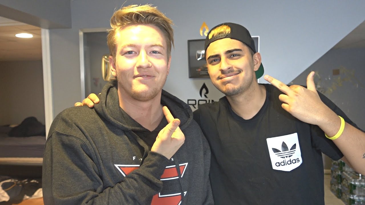 FaZe Rain vs FaZe Rain (IRL)