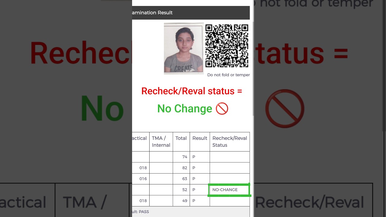 No Change in Recheck/Reval Status NIOS | NIOS Pass Result 2025-2026 | #shorts #feed #viral #nios
