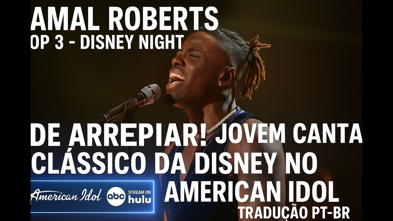 DE ARREPIAR! JOVEM CANTA CL&Aacute;SSICO DA DISNEY NO AMERICAN IDOL | TRADU&Ccedil;&Atilde;O PT-BR