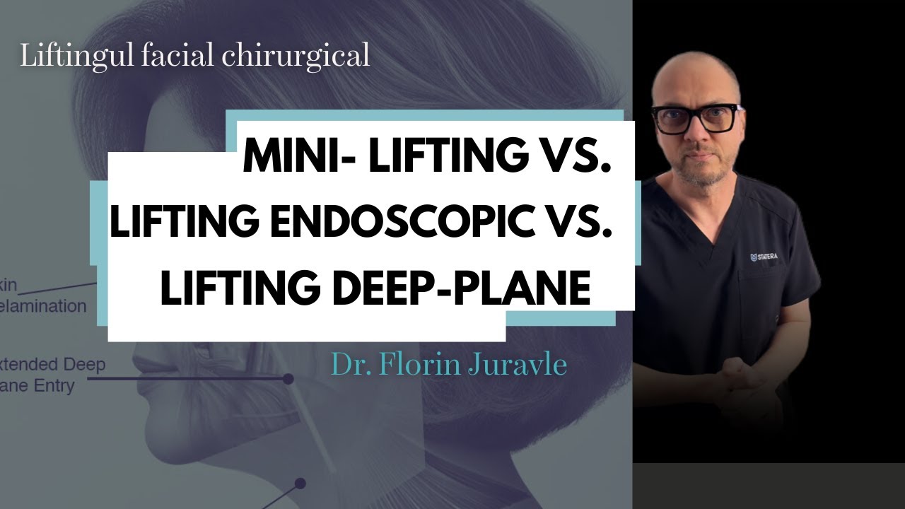 Mini-lifting, lifting endoscopic sau lifting Deep-Plane? - Dr. Juravle explica diferentele