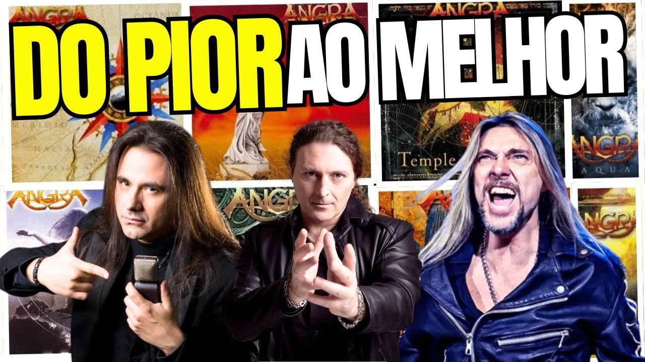 ANGRA – DO PIOR AO MELHOR ÁLBUM (RANKING COMPLETO)