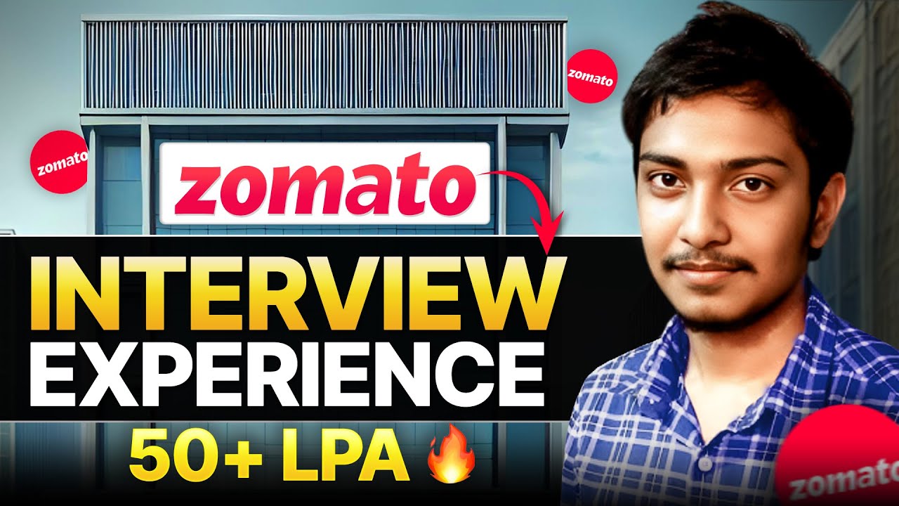 Zomato Interview Experience | Off-Campus Journey🔥