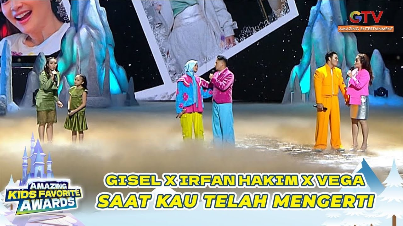Gisel x Irfan Hakim x Vega - Saat Kau Telah Mengerti! | AMAZING KIDS FAVORITE AWARDS 2025