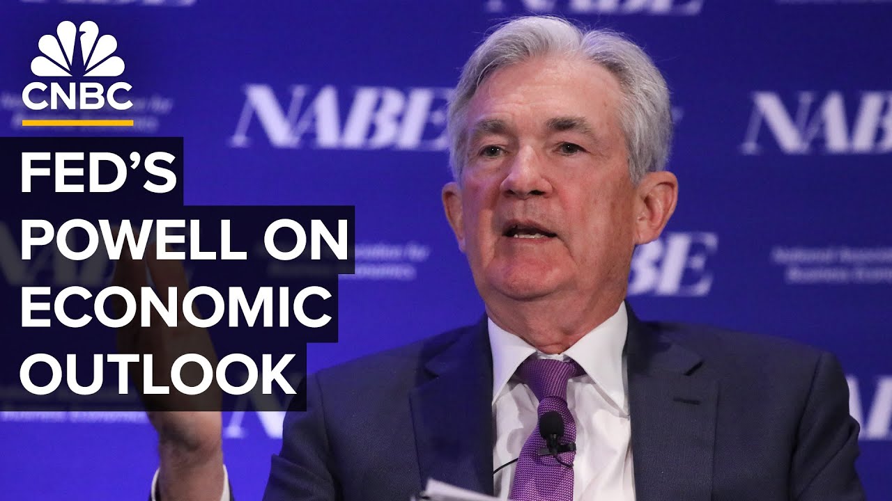 Federal Reserve Chair Powell speaks at the NABE annual meeting on economic outlook — 10/14/25