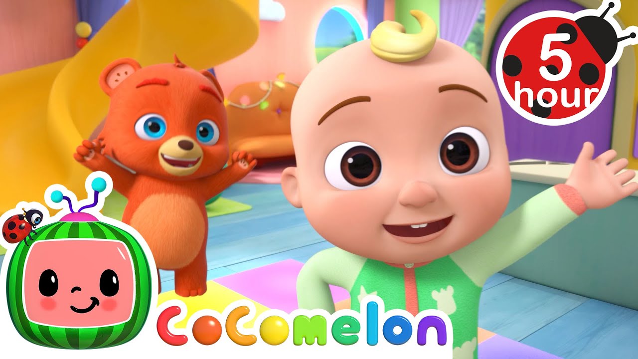 Shake & Move: Looby Loo Fun 🕺🎵+ More | JJ's Animal Time | Moonbug Kids - Animal Adventures