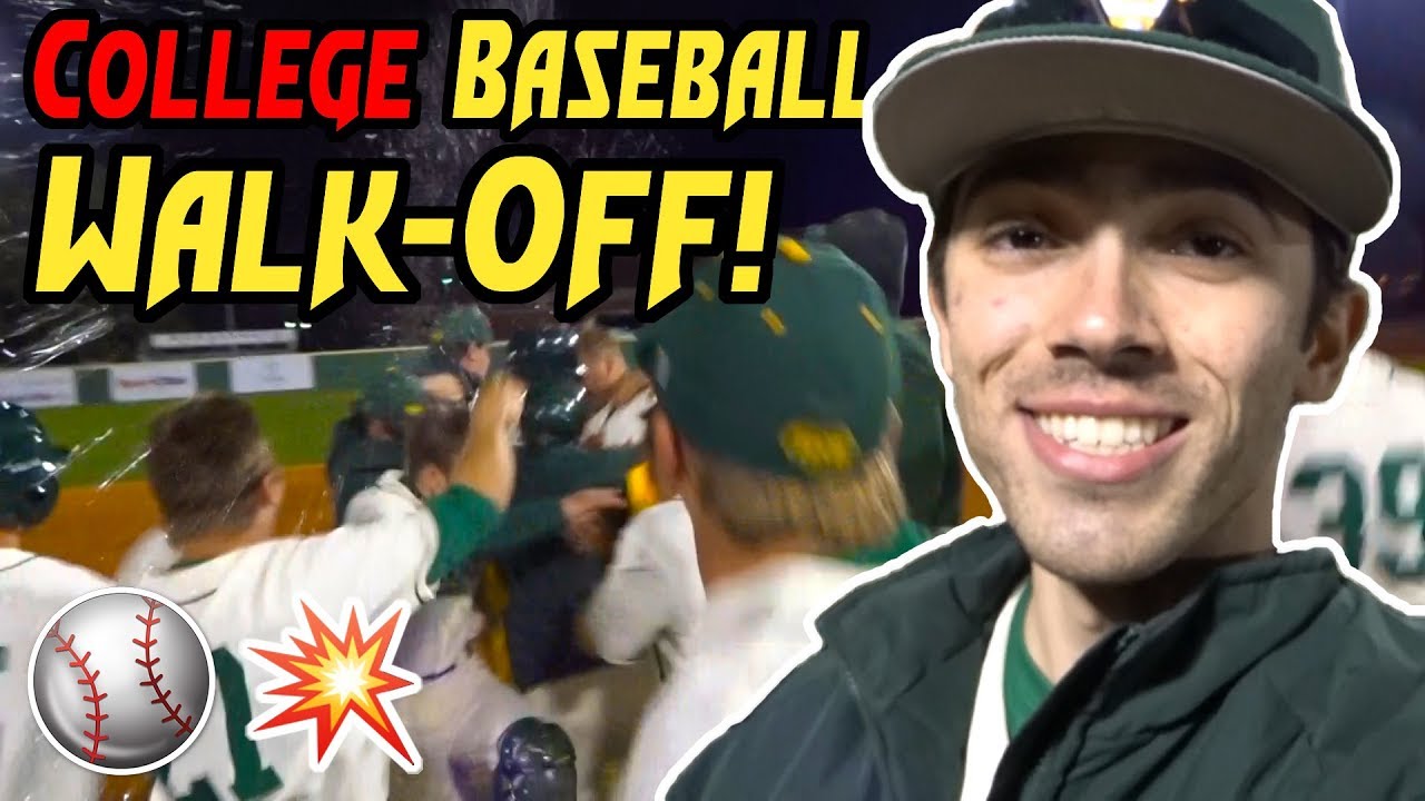 INSANE COLLEGE BASEBALL COMEBACK!! (WALK-OFF)