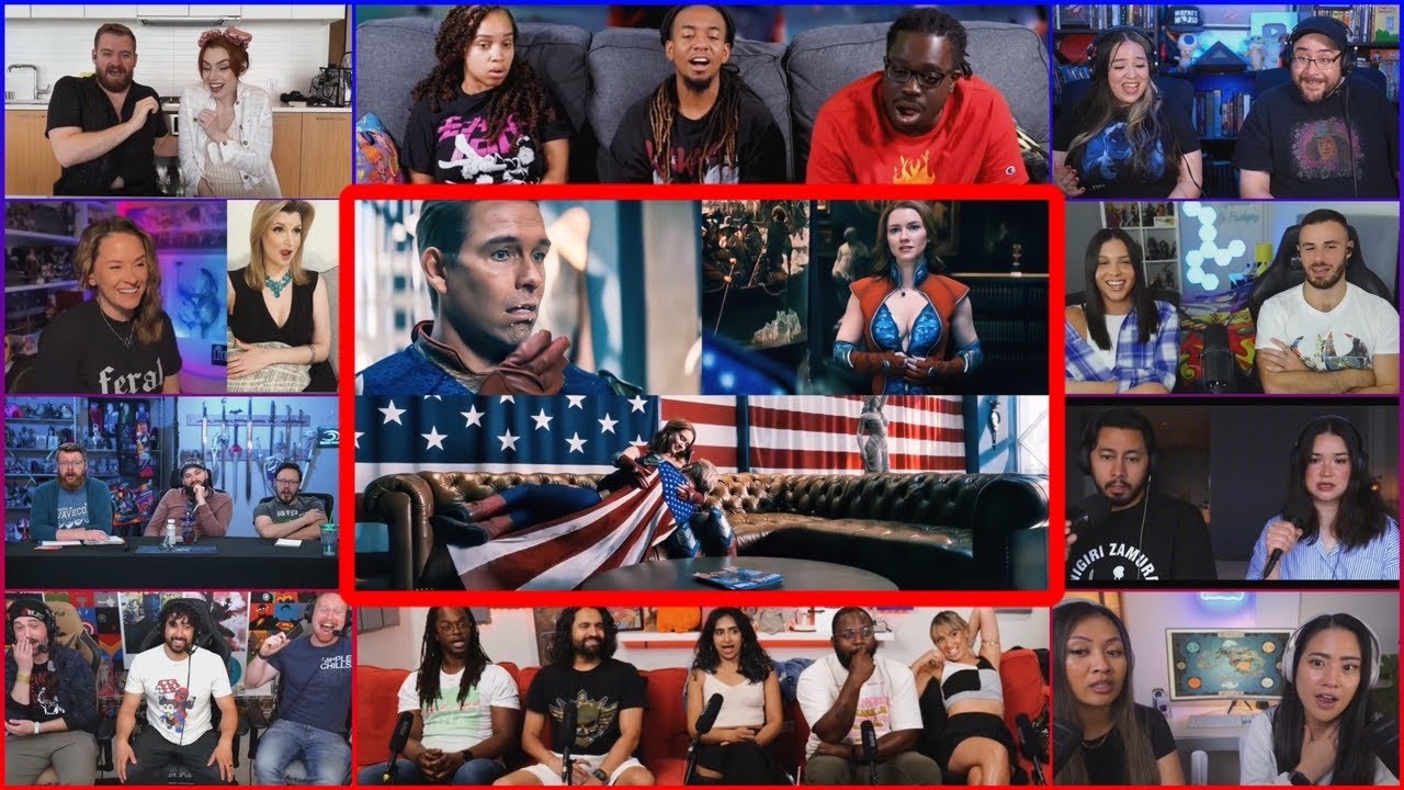 YouTubers React To Firecracker Breastfeed Homelander Her Milk | The Boys S4 Ep6 Milk Reaction Mashup