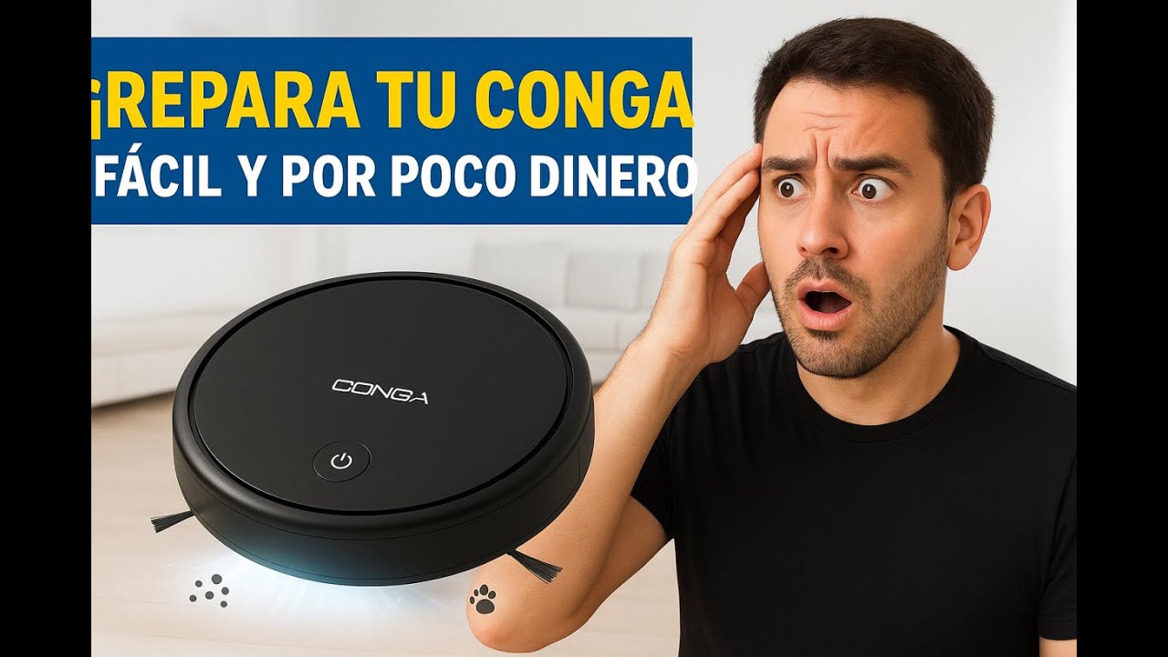 Cecotec Conga 1590 - Gira sobre si misma y se para